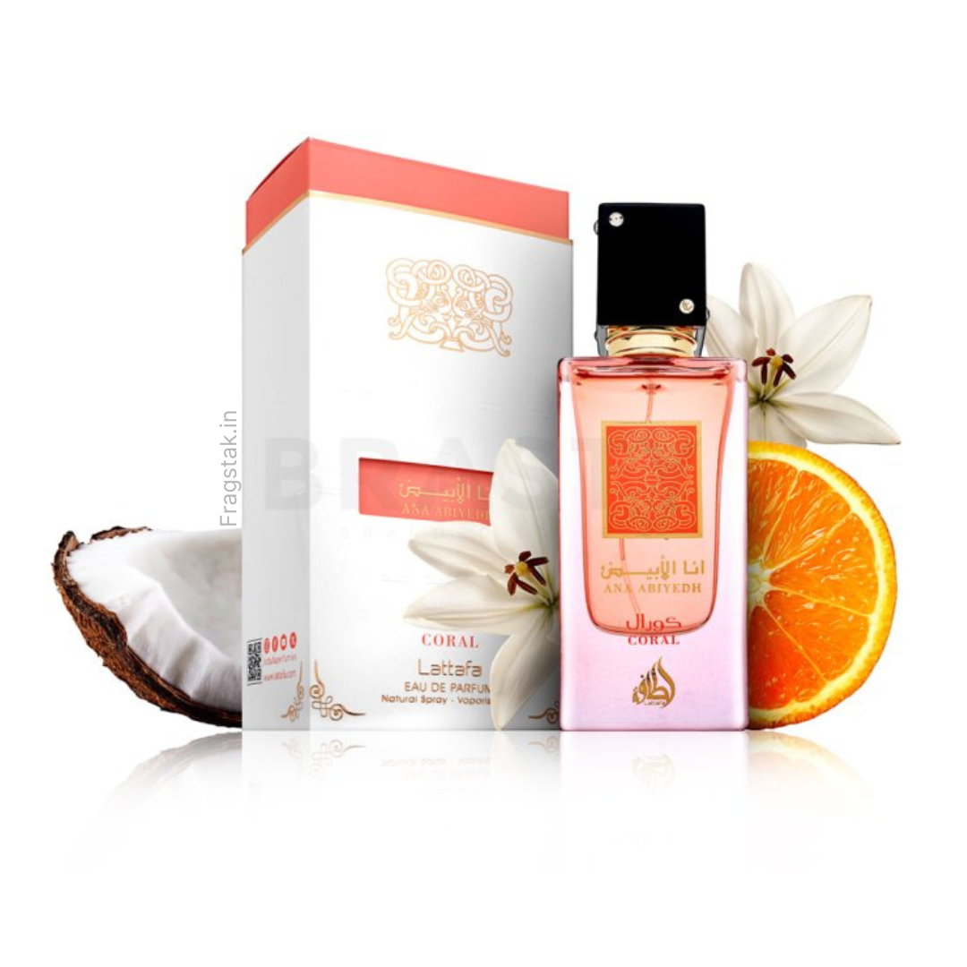 LATTAFA ANA ABIYEDH CORAL FOR MAN/WOMAN 60 ML
