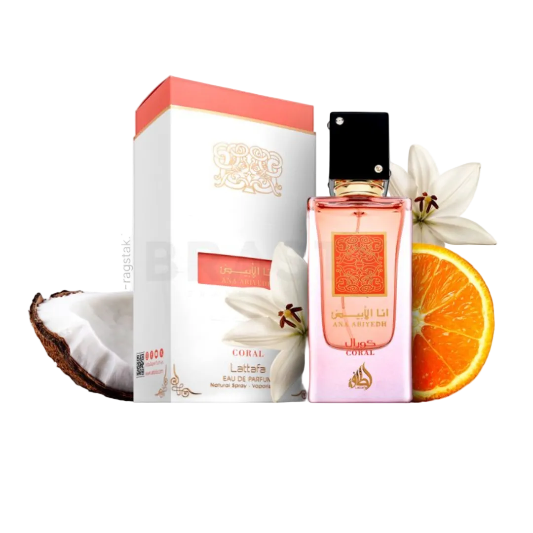 LATTAFA ANA ABIYEDH CORAL FOR MAN/WOMAN 60 ML