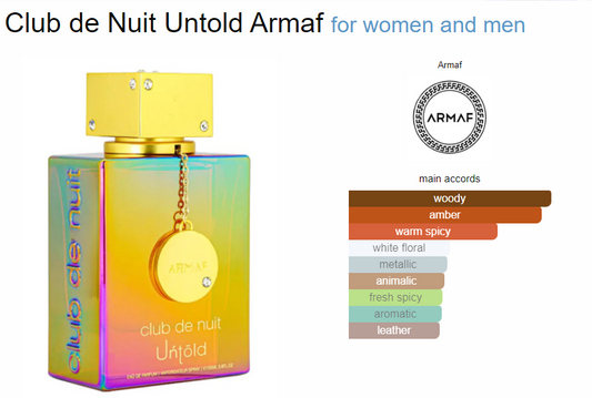 ARMAF CLUB DE NUIT UNTOLD (RED) EDP 2022 EDITION FOR MAN 105ML