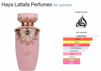 Haya Lattafa Perfumes