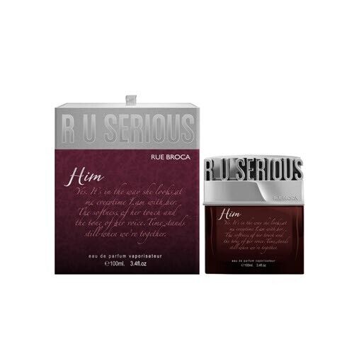 Afnan Rue Broca R U Serious EDP For Him 100 ML